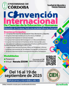 I Convención Internacional de Ciencias de la Educación y Humanas – CIEH 2025