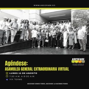 asambla general extraordinaria ascofade