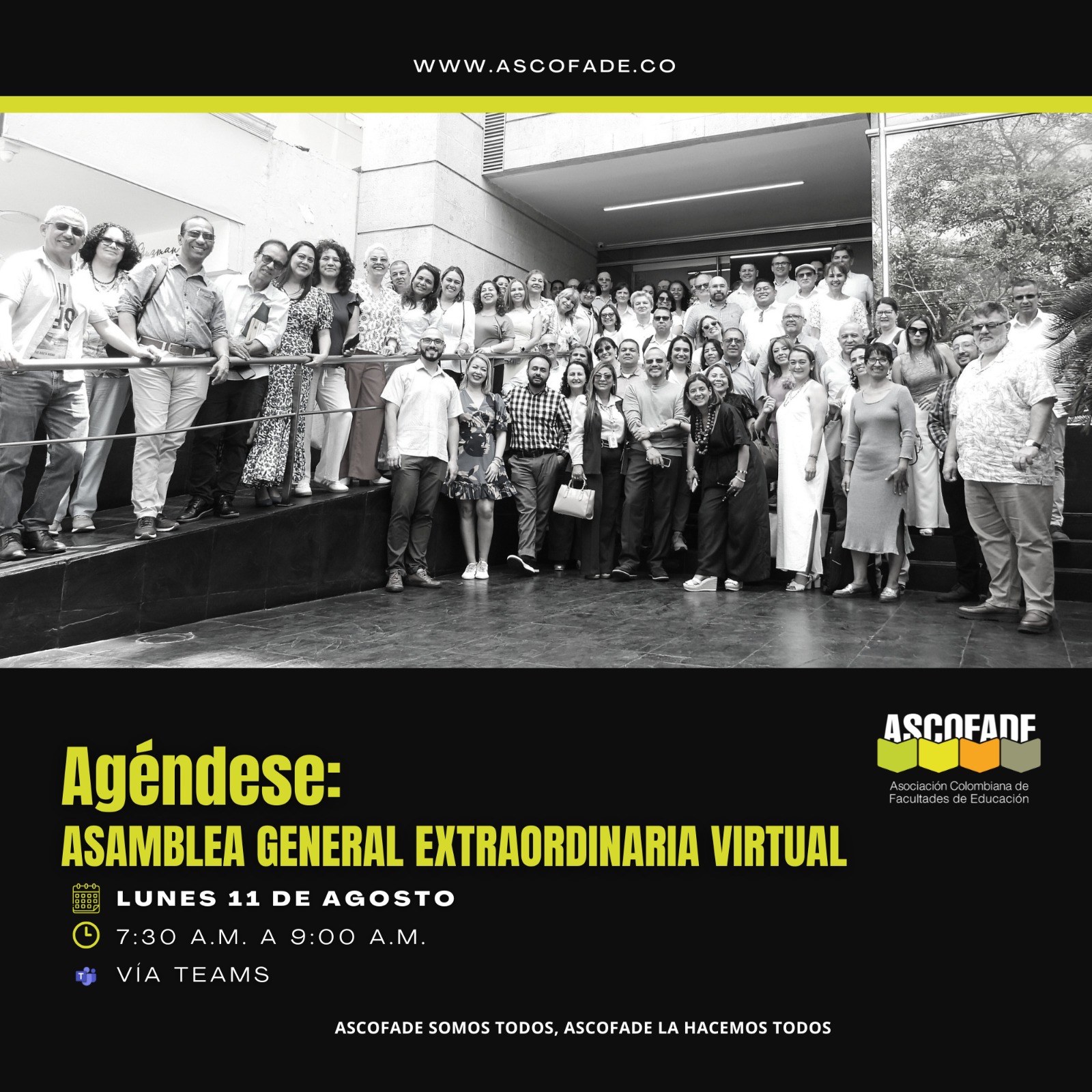 asambla general extraordinaria ascofade